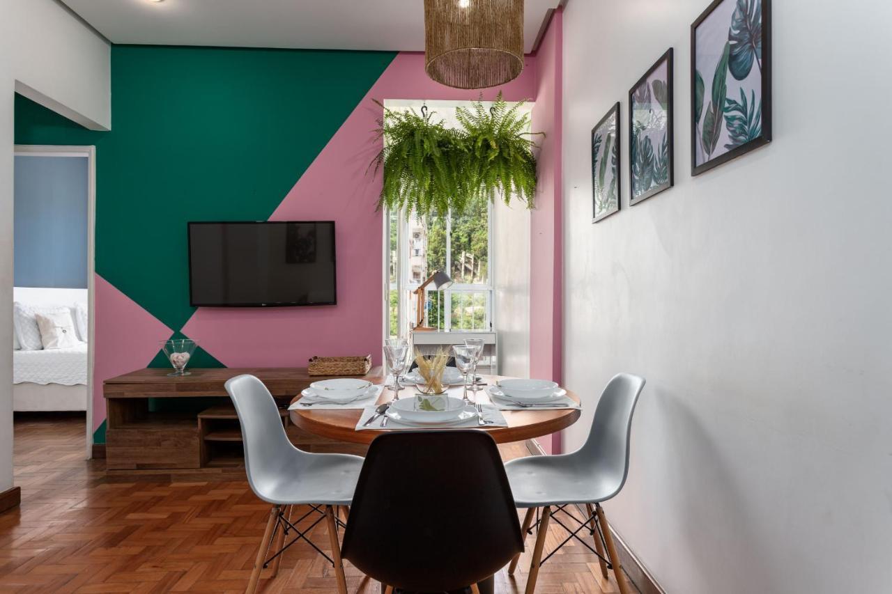 Pineapples RDL1112 - Sossegado quarto e sala perto da praia de Copacabana Rio de Janeiro Exterior foto