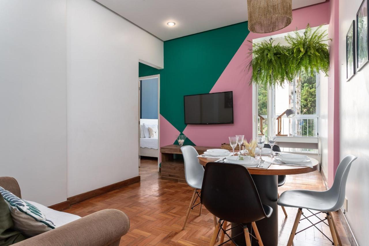 Pineapples RDL1112 - Sossegado quarto e sala perto da praia de Copacabana Rio de Janeiro Exterior foto