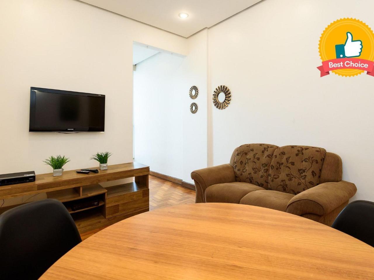 Pineapples RDL1112 - Sossegado quarto e sala perto da praia de Copacabana Rio de Janeiro Exterior foto